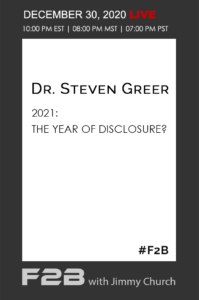 Dr. Steven Greer On Fade To Black December 30th Dr. Steven Greer On Fade To Black December 30th