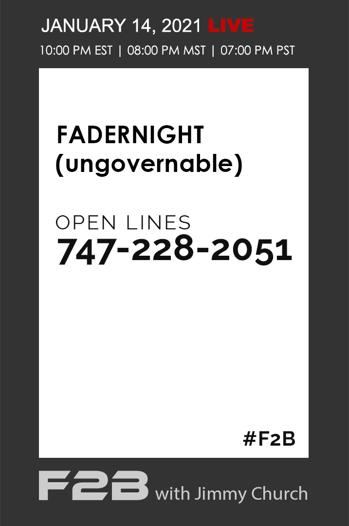January 14 Fade To Black - Fadernight - January 14th