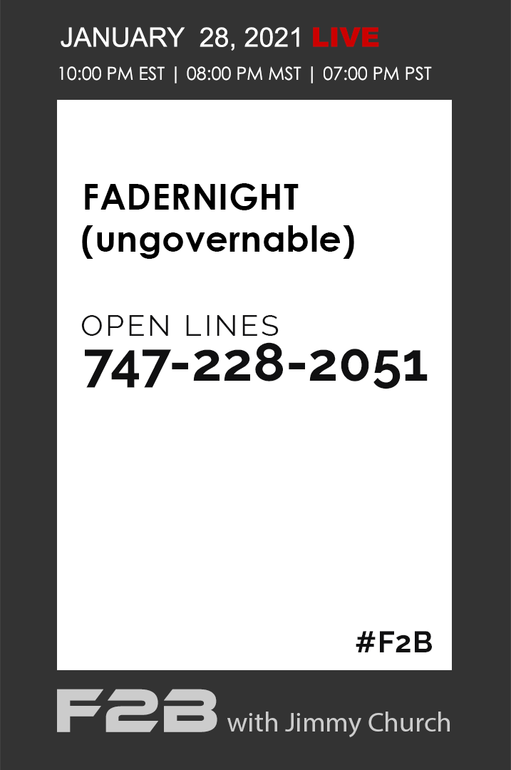 January 28 Fade To Black - Fadernight - January 28th