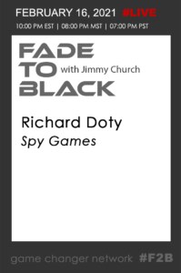 Fade To Black - Richard Doty - February 16th Fade To Black - Richard Doty - February 16th