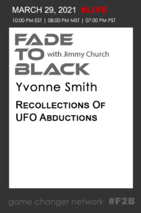 Fade To Black - Yvonne Smith - March 29th Fade To Black - Yvonne Smith - March 29th