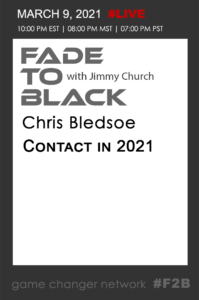 Fade To Black - Chris Bledsoe Sr. - March 9th Fade To Black - Chris Bledsoe Sr. - March 9th