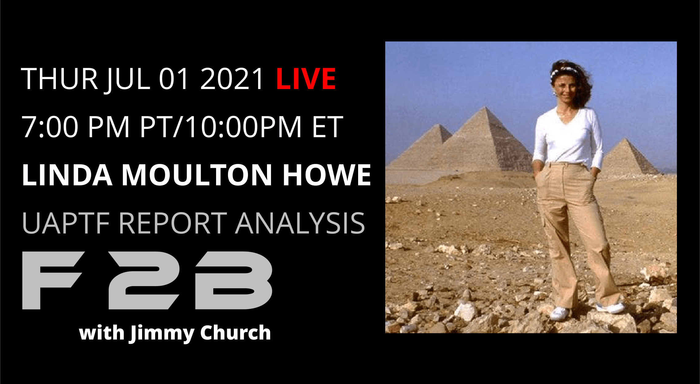 Fade To Black - Linda Moulton Howe - July 1st Fade To Black - Linda Moulton Howe - July 1st