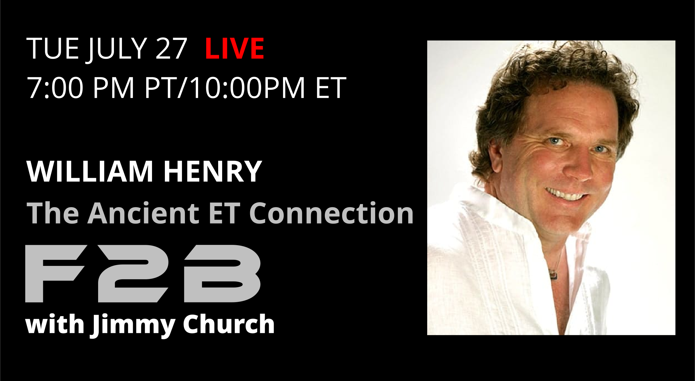 Fade To Black - William Henry - July 27th Fade To Black - William Henry - July 27th