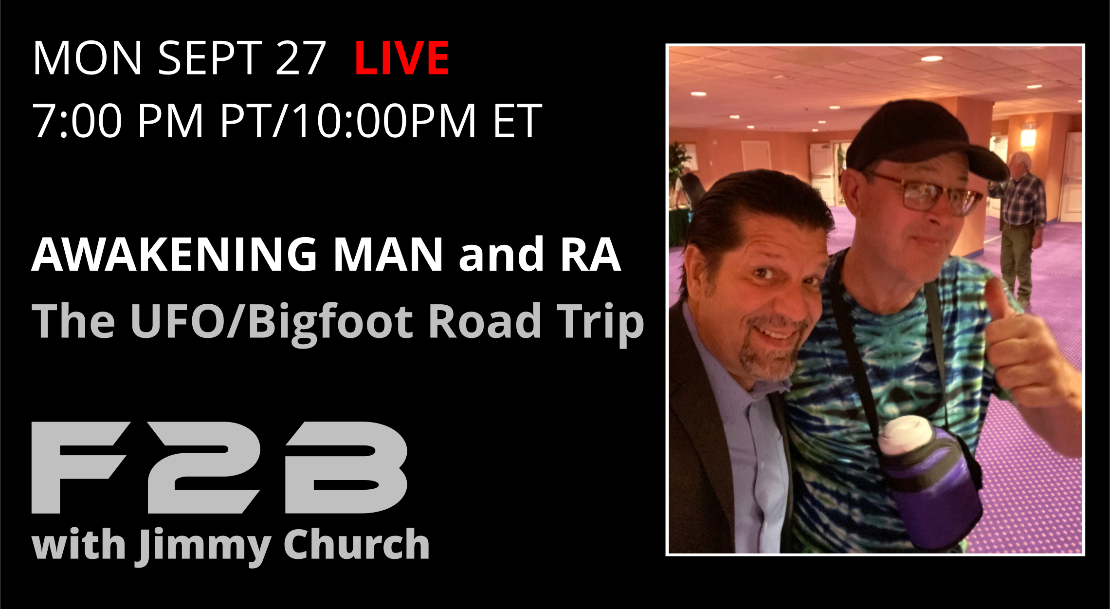 Fade To Black - Awakening Man And Ra - September 27th Fade To Black - Awakening Man And Ra - September 27th