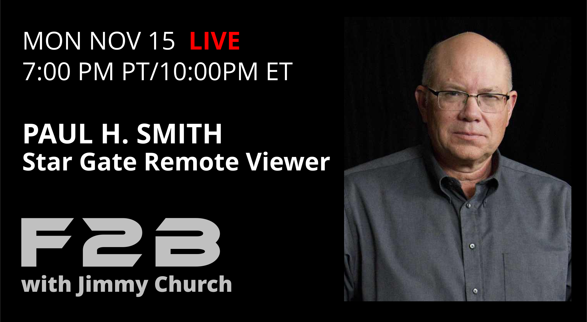 Fade To Black - Paul H. Smith - November 15th Fade To Black - Paul H. Smith - November 15th