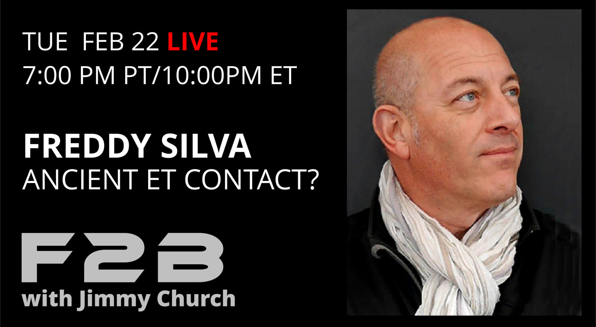 Fade To Black - Freddy Silva - February 22nd Fade To Black - Freddy Silva - February 22nd