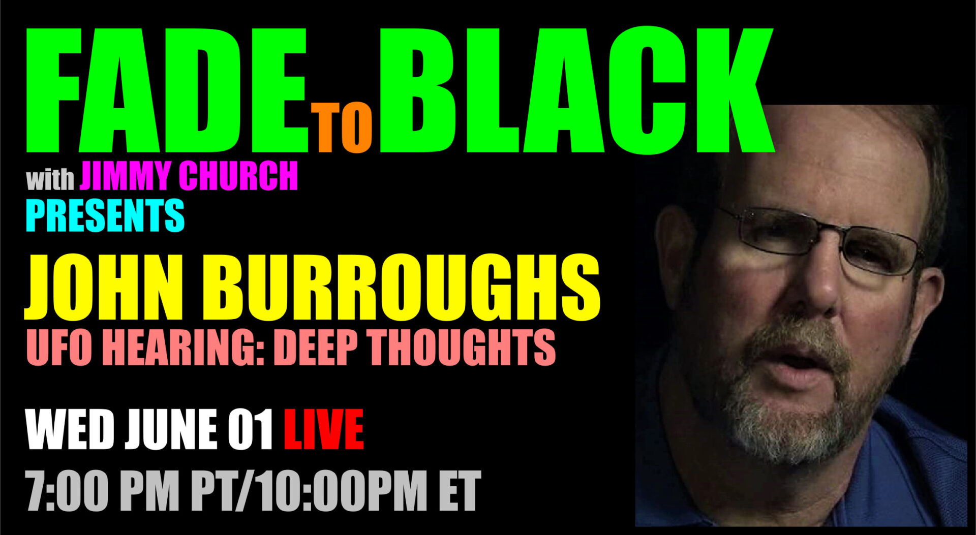 Fade To Black - John Burroughs - June 1st