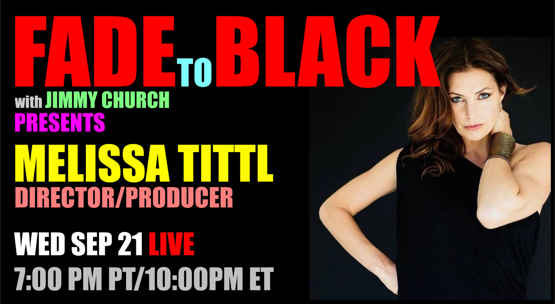 Fade To Black - Melissa Tittl - September 21st