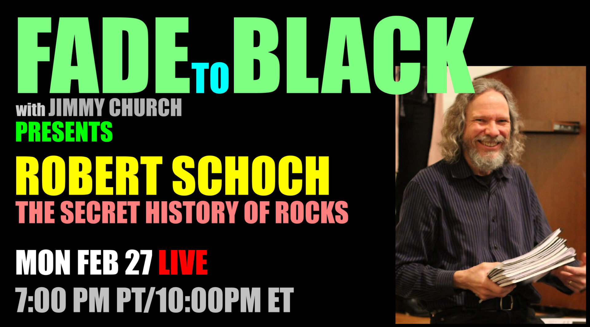 Fade To Black - Robert Schoch - February 27th